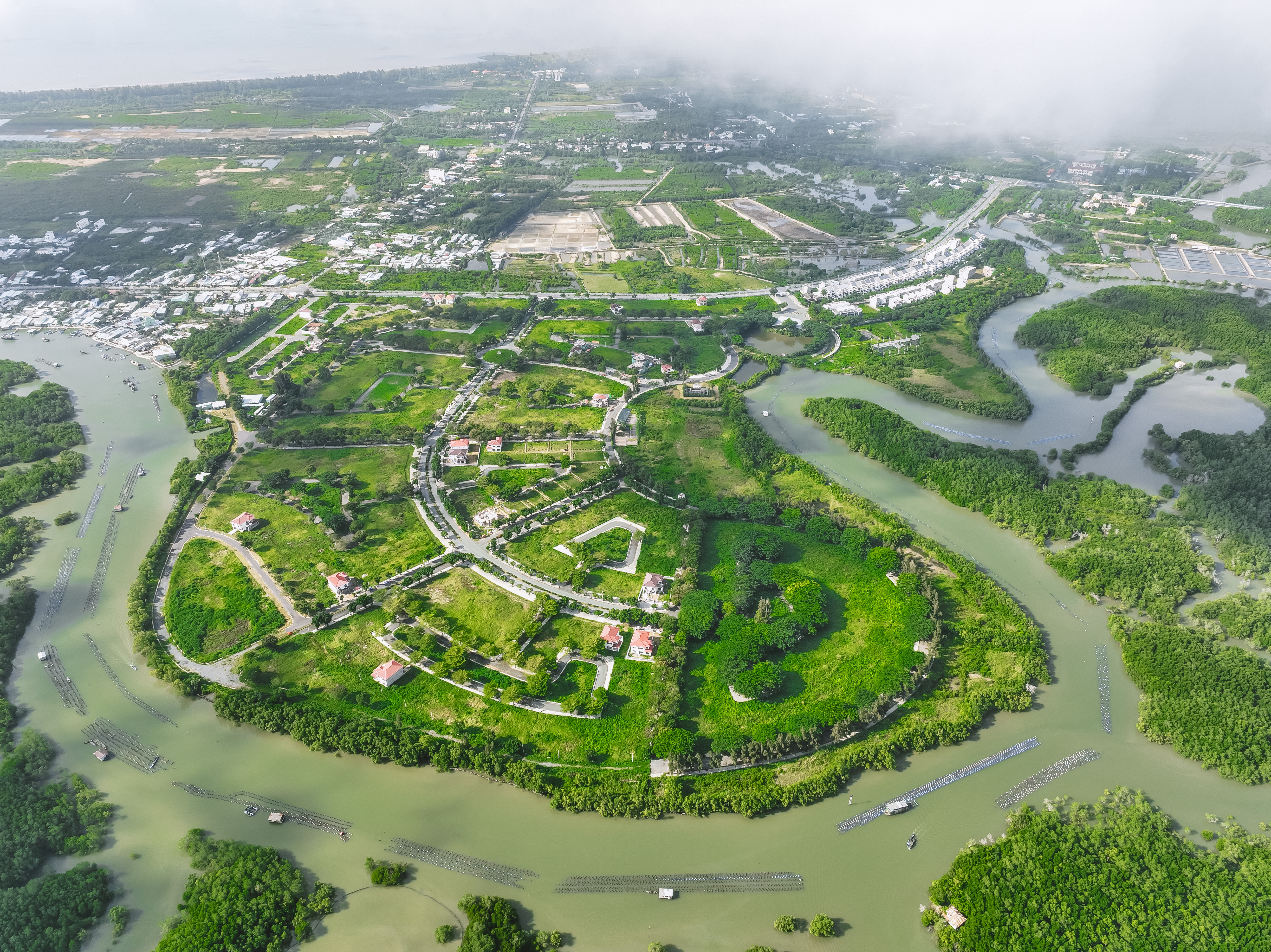Tổng thầu thi công dự án Khu dân cư nhà vườn du lịch Phước Lộc, xã Long Hòa, huyện Cần Giờ, Tp.HCM